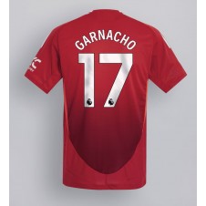 Manchester United Alejandro Garnacho #17 Hemmatröja 2024-25 Korta ärmar